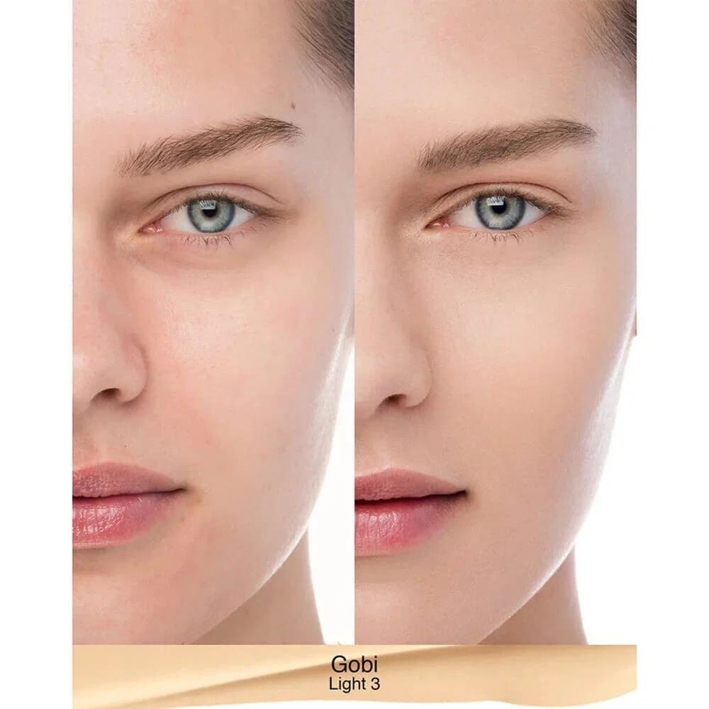 کرم پودر نارس مدل Natural Radiant Longwear Foundation رنگ GOBI شماره L3 — تصویر ۹