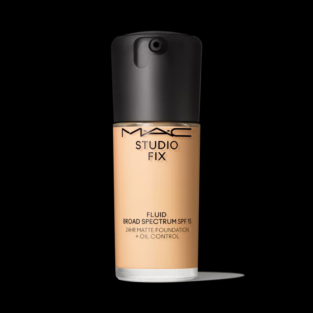 کرم پودر مک Mac مدل Studio Fix Fluid شماره NC15