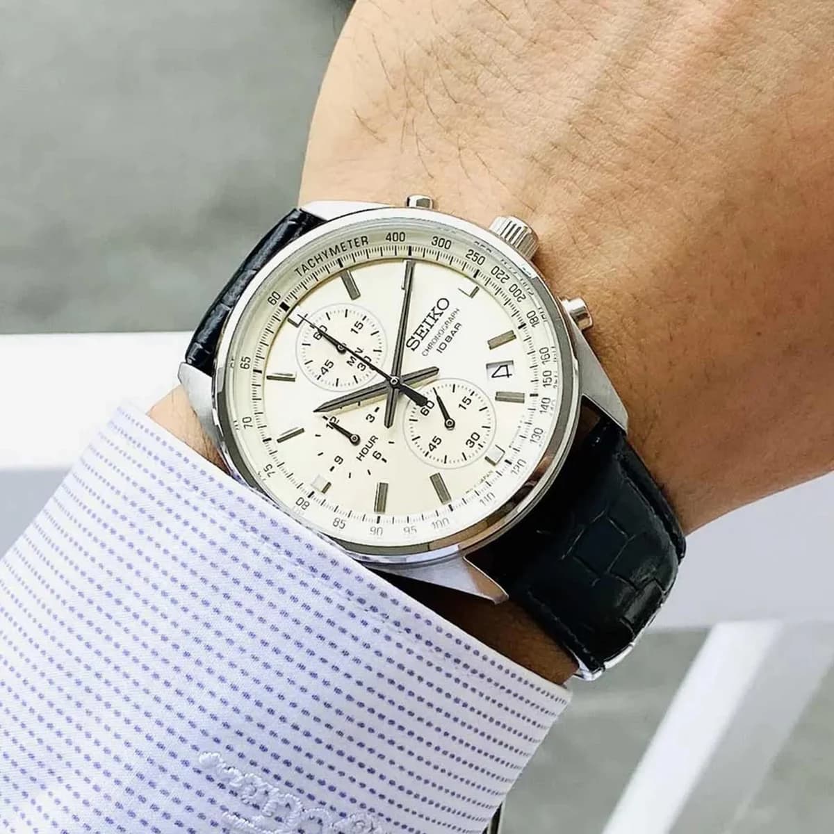 ساعت مچی سیکو مردانه مدل SEIKO SSB383P1 — تصویر ۷