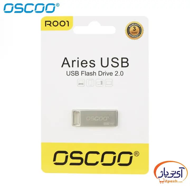 فلش اوسکو OSCOO Aries R001 ظرفیت 64 گیگابایت USB2.0 — تصویر ۹