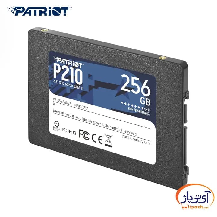 اس اس دی اینترنال SATA3.0 پتریوت P210 ظرفیت 256 گیگابایت — تصویر ۹