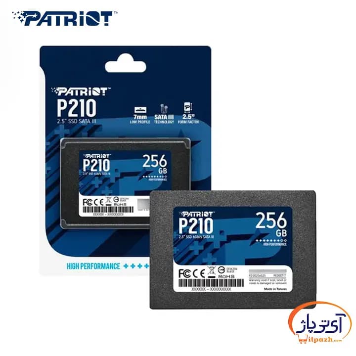اس اس دی اینترنال SATA3.0 پتریوت P210 ظرفیت 256 گیگابایت — تصویر ۱۱