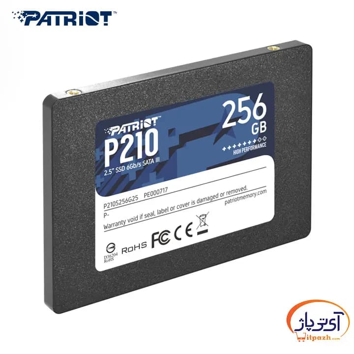 اس اس دی اینترنال SATA3.0 پتریوت P210 ظرفیت 256 گیگابایت — تصویر ۸