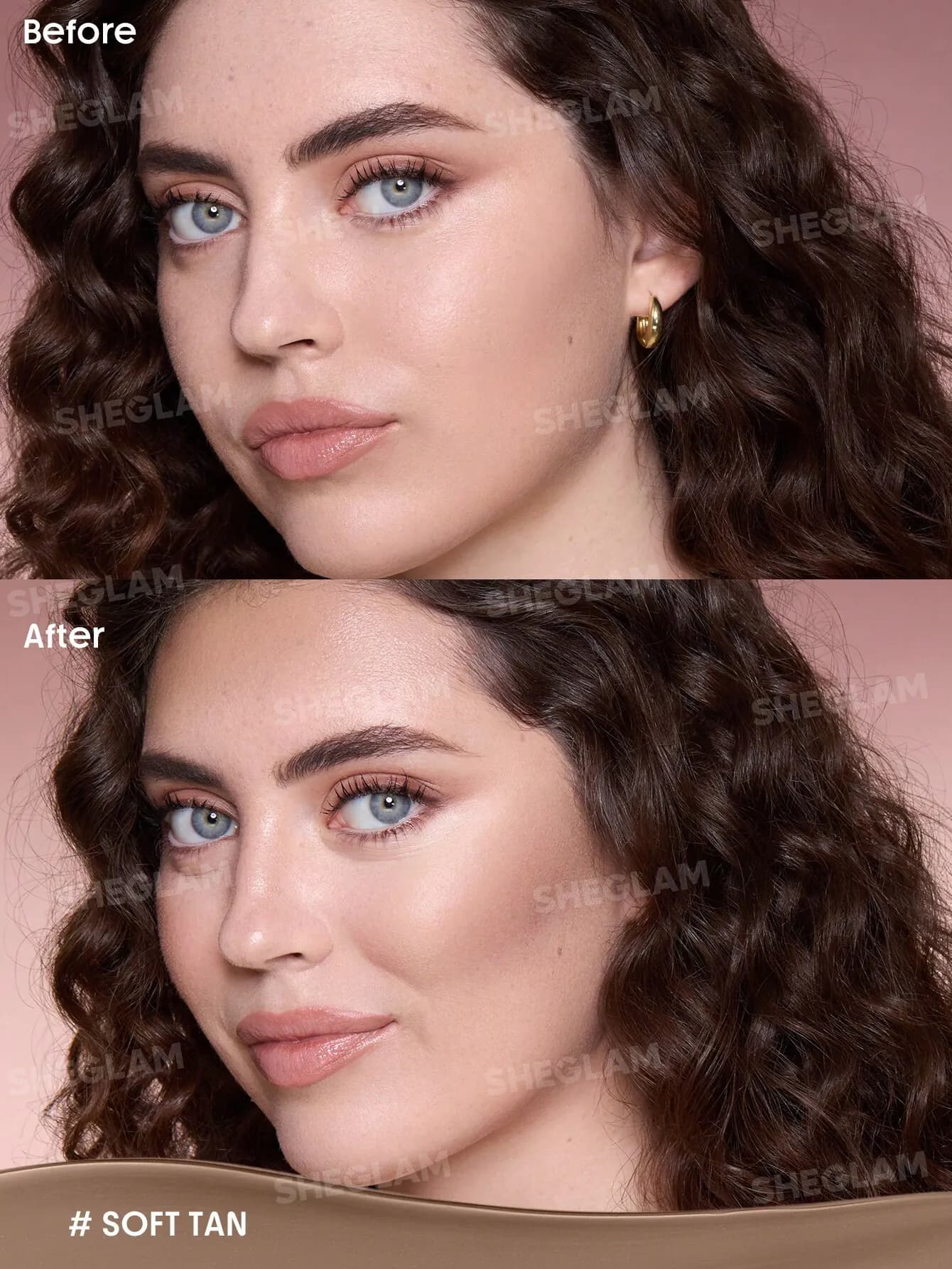 کانتور استیکی کره ای شیگلم مدل Buttery Buff رنگ Soft Tan — تصویر ۳