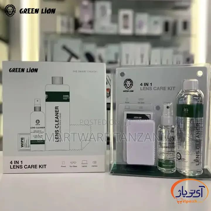 پاک کننده صفحه نمایش ست 4 کاره لنز Care Kit Clear 4 in 1 گرین لاین — تصویر ۳