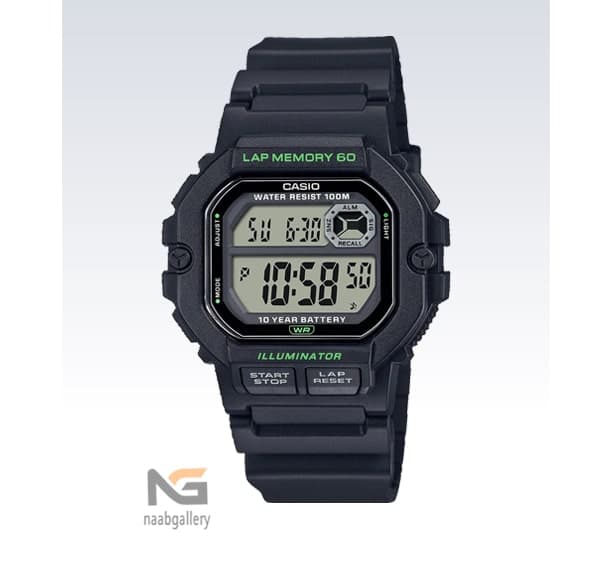 ساعت مچی مردانه کاسیو مدل CASIO WS-1400H-1AVDF — تصویر ۴
