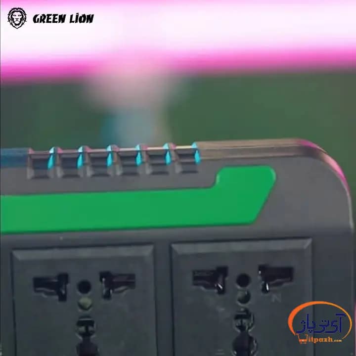 مبدل برق پورت فندکی گرین لاین Spark 300 Power Inverter 300W — تصویر ۵