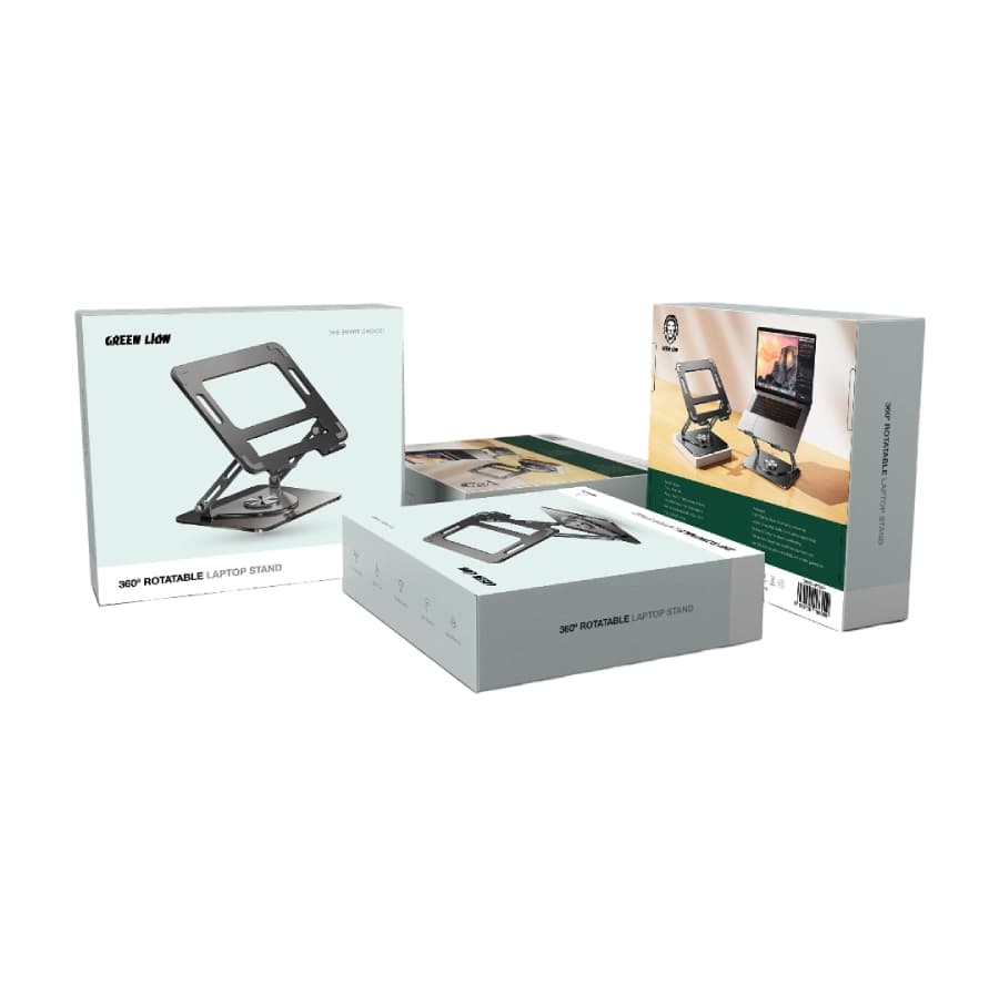 پایه لپ تاپ چرخشی گرین لاین Rotatable 360 Laptop Stand — تصویر ۶