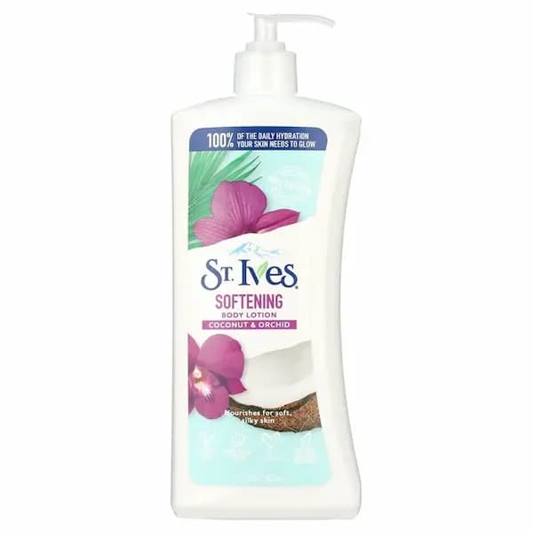 لوسیون بدن نرم کننده نارگیل و ارکیده سینت ایوز St.ives — تصویر ۲