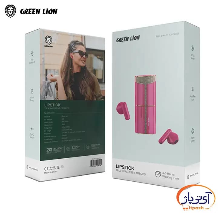 هدفون بیسیم گرین لاین مدل Lipstick True — تصویر ۵