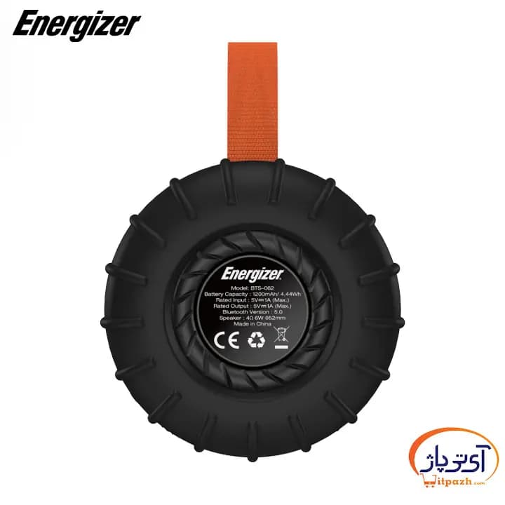 اسپیکر بلوتوثی قابل حمل انرجایزر BTS062 Max Power Sound — تصویر ۴