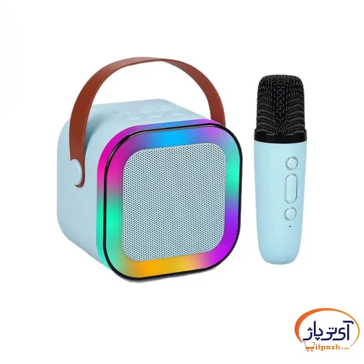 اسپیکر بلوتوثی قابل حمل K12 میکروفون دار — تصویر ۶