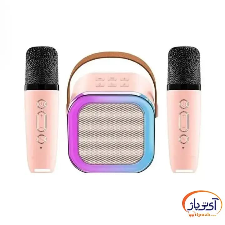 اسپیکر بلوتوثی قابل حمل K12 میکروفون دار — تصویر ۳
