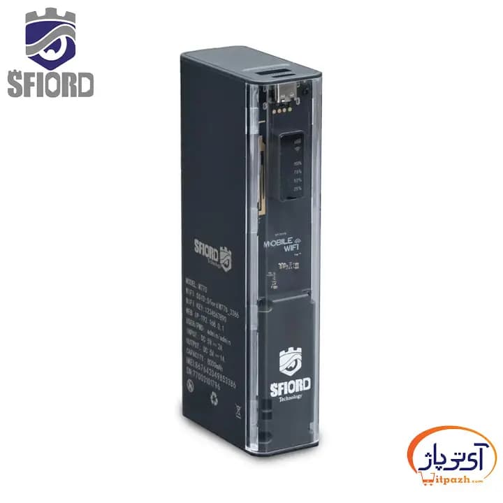 مودم سیمکارتی 4G/LTE قابل حمل اسفیورد M770 — تصویر ۱۰