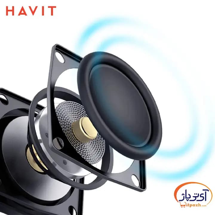 اسپیکر بلوتوثی قابل حمل Havit مدل SK888BT — تصویر ۶