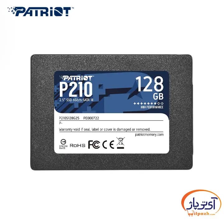 اس اس دی اینترنال SATA3.0 پتریوت P210 ظرفیت 128 گیگابایت — تصویر ۶