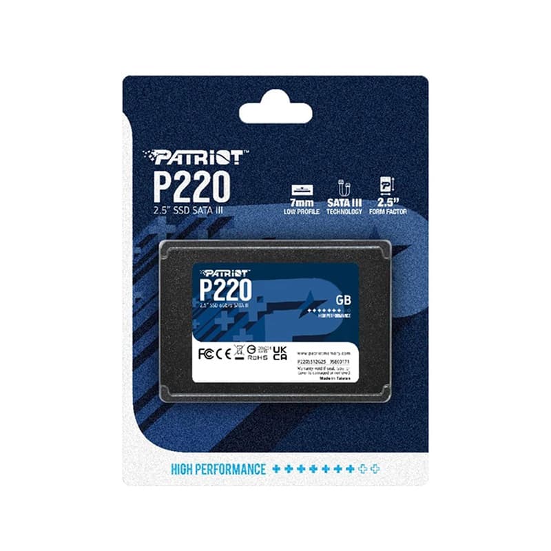 اس اس دی اینترنال SATA3.0 پتریوت P220 ظرفیت 512 گیگابایت — تصویر ۶