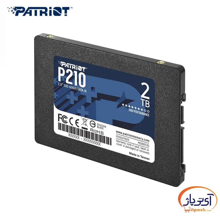 اس اس دی اینترنال SATA3.0 پتریوت Patriot P220 ظرفیت 2 ترابایت — تصویر ۳