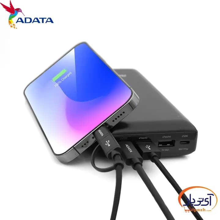 پاوربانک ای دیتا C20 ظرفیت 20000mAh توان 15W — تصویر ۱۲