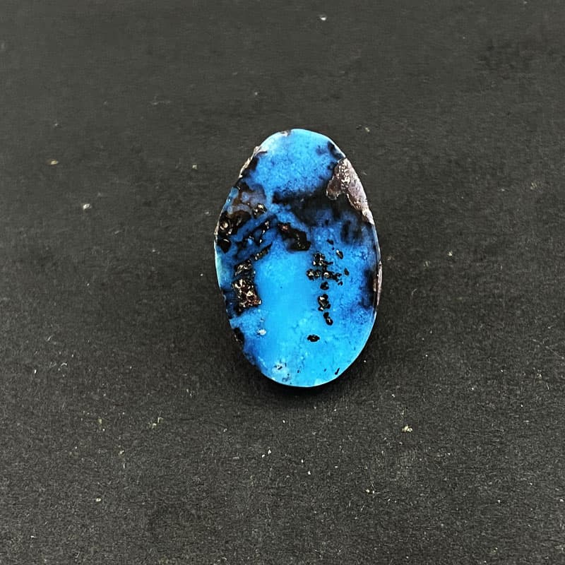 سنگ فیروزه آبی اقیانوسی (کد 6328) — تصویر ۹