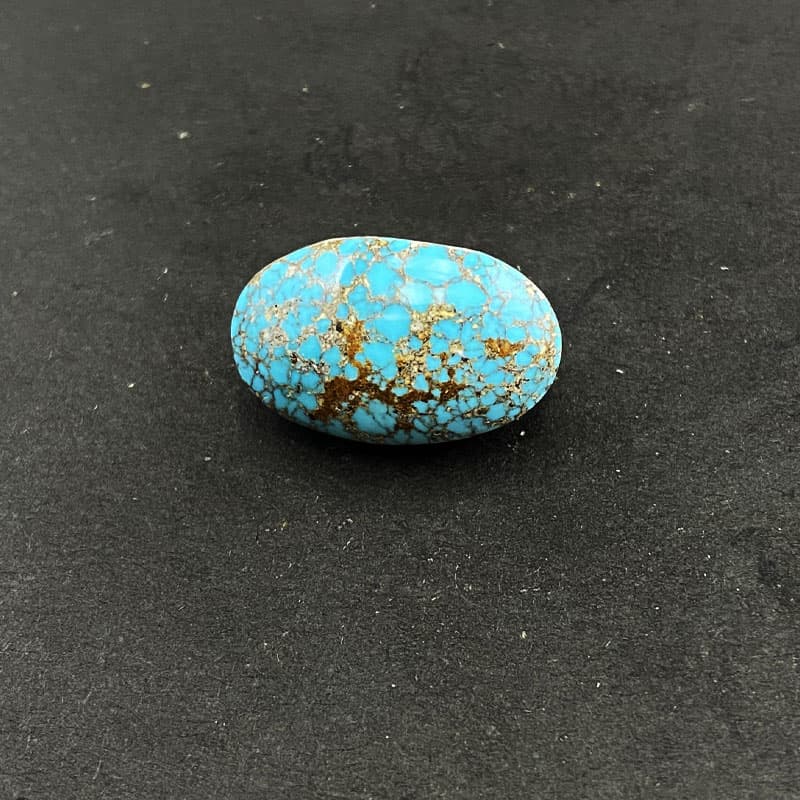 سنگ فیروزه رگه طلا (کد 6342) — تصویر ۷