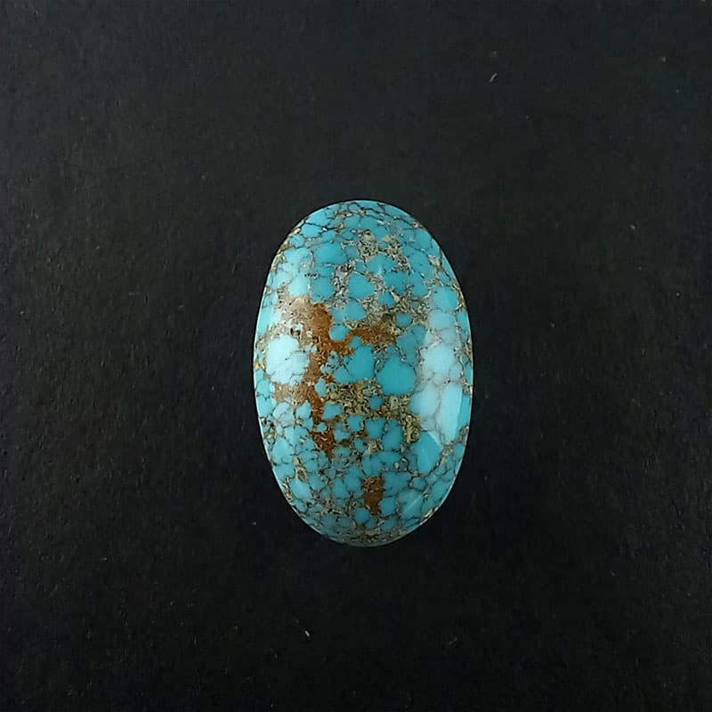 سنگ فیروزه رگه طلا (کد 6342)