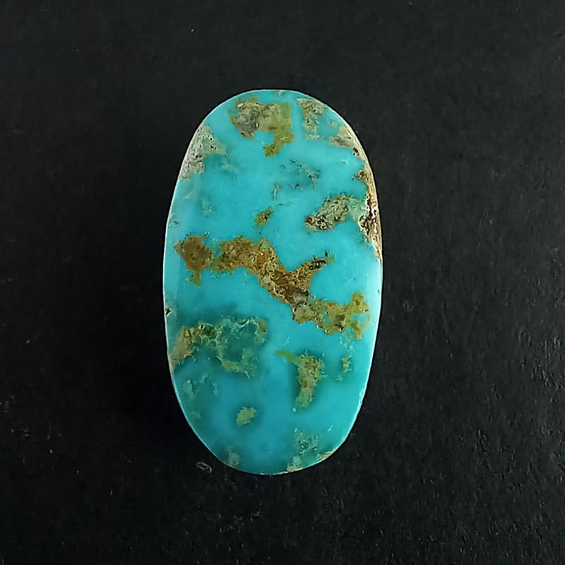 سنگ فیروزه طرح خاص سبز آبی (کد 6406) — تصویر ۲