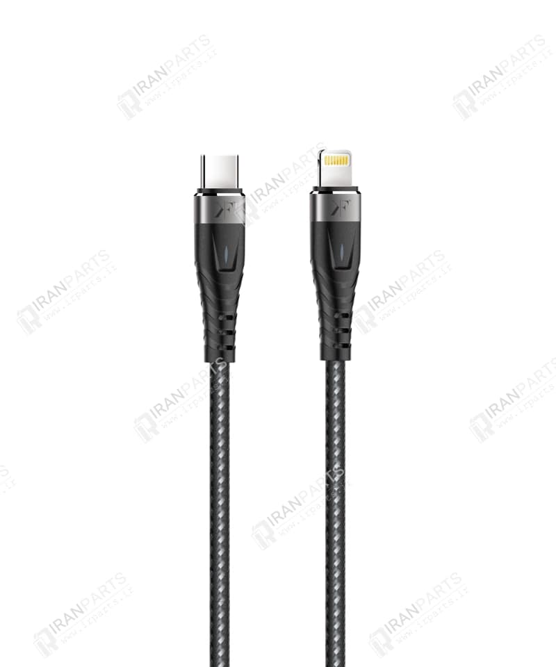 کابل شارژ 1.2 متری تایپ سی به لایتنینگ مدل KF Senior S9-C.iP — تصویر ۲
