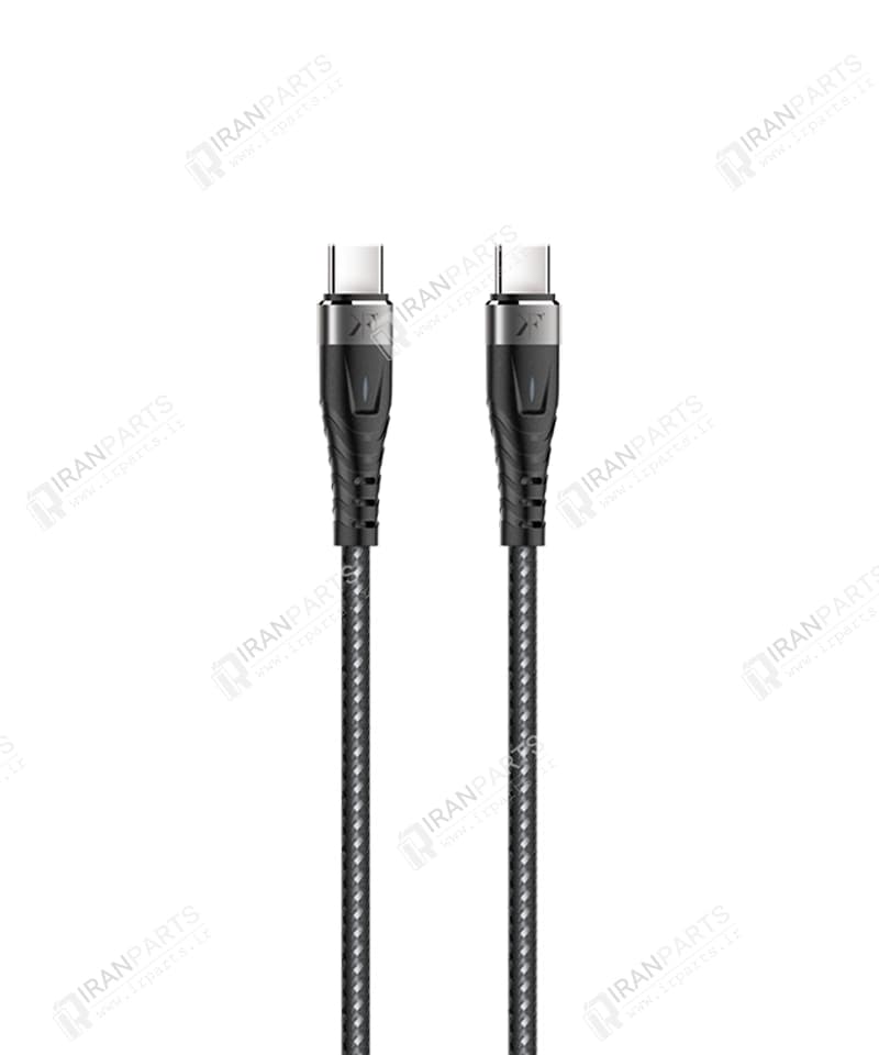 کابل شارژ 1.2 متری تایپ سی مدل KF Senior S9-C.C
