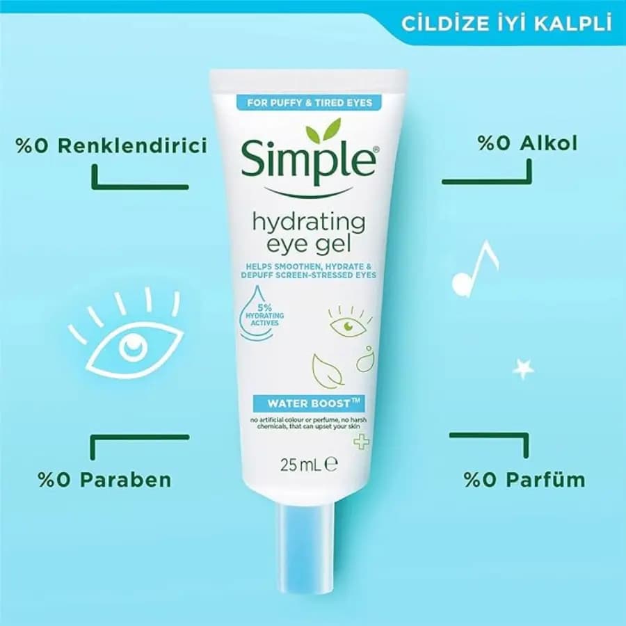 ژل آبرسان دور چشم Hydrating سیمپل — تصویر ۷