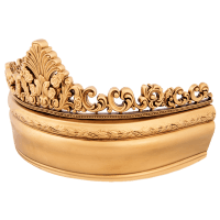 تاج هلالی طرح گل سرخ کد 763-t — تصویر ۳