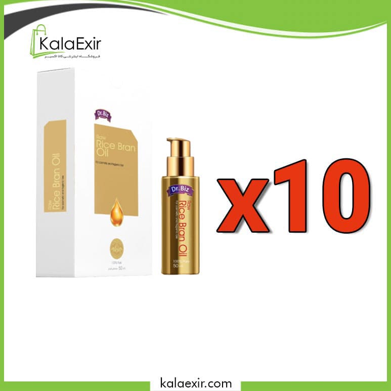 روغن سبوس برنج بکر دکتر بیز پک 10 عددی