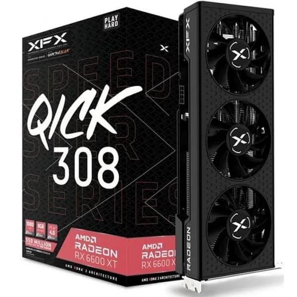 کارت گرافیک ایکس اف ایکس XFX Qick 308 RX 6600 XT 8G — تصویر ۸