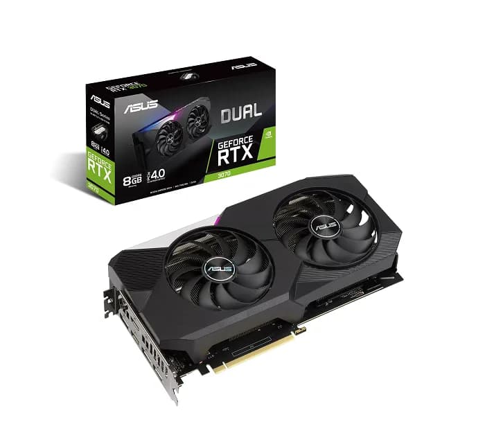 کارت گرافیک استوک ایسوس ASUS GeForce RTX 3070 8GB — تصویر ۲