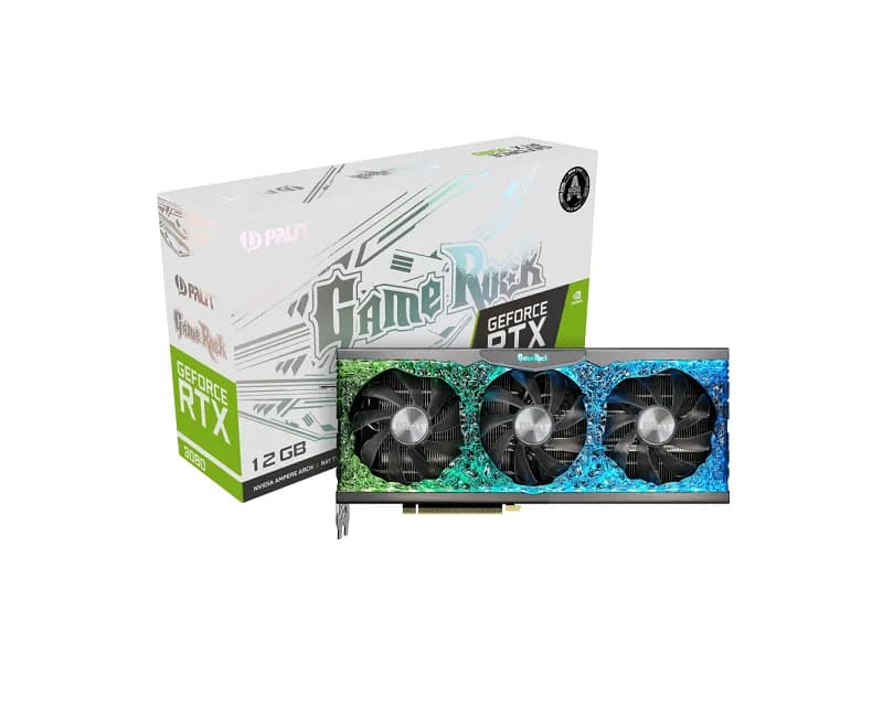 کارت گرافیک استوک پلیت مدل GeForce RTX 3080 Ti 12GB GameRock — تصویر ۸