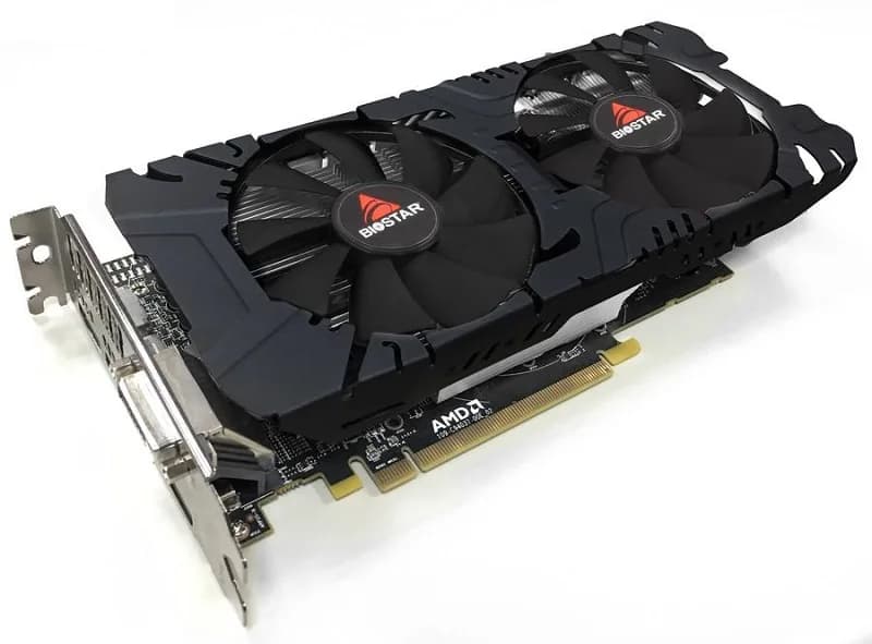 کارت گرافیک استوک بایوستار Biostar RX 580 8GB — تصویر ۸