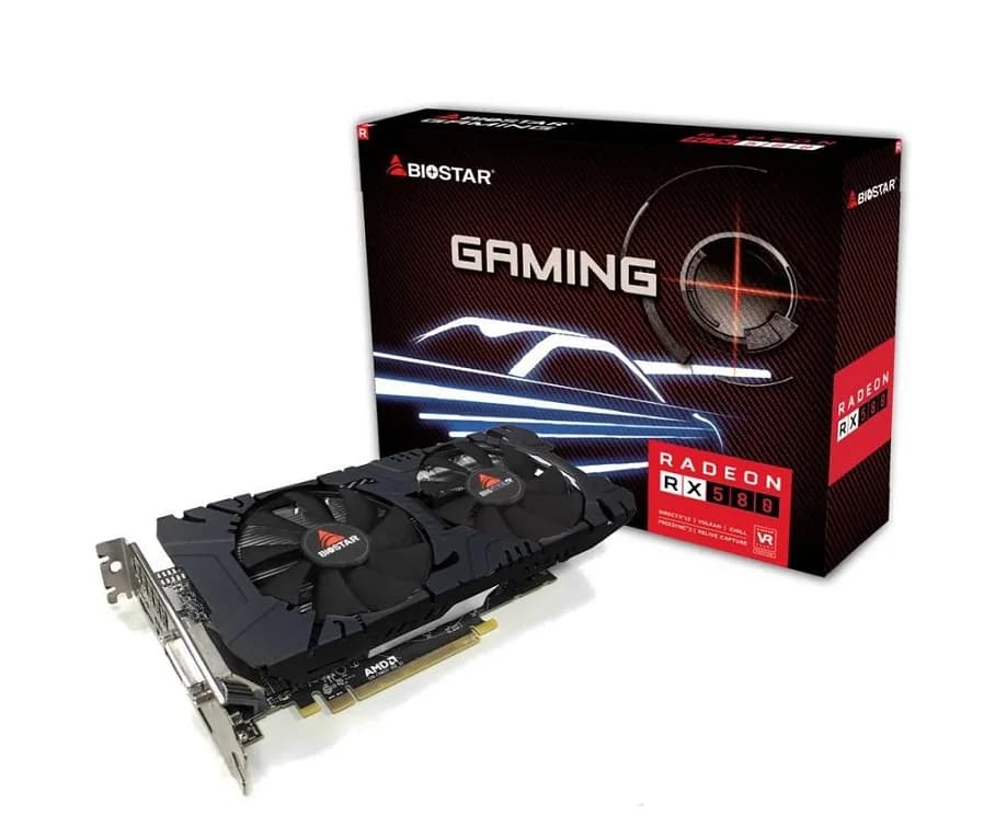 کارت گرافیک استوک بایوستار Biostar RX 580 8GB — تصویر ۷