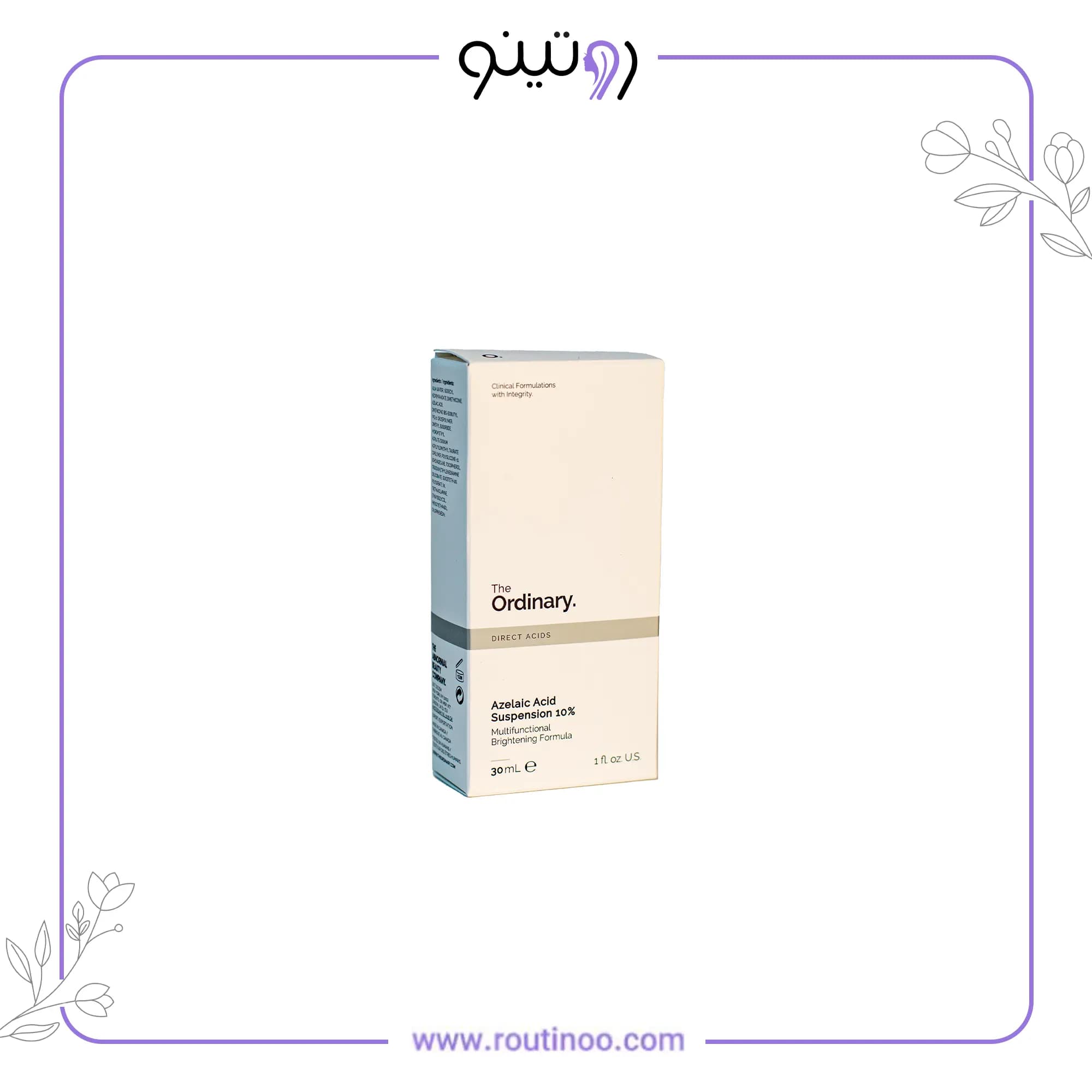 کرم آزلائیک اسید اوردینری 10% Ordinary — تصویر ۸