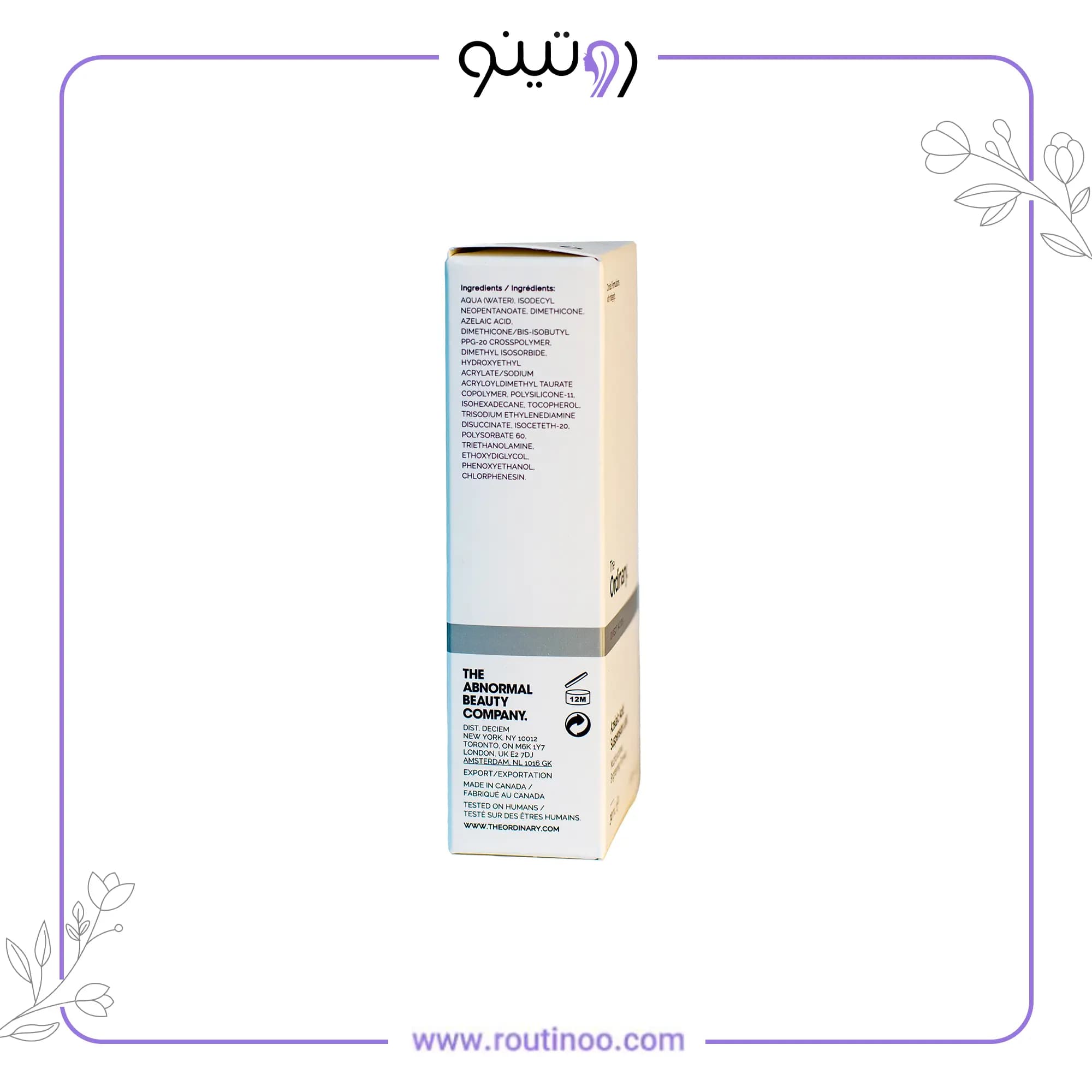 کرم آزلائیک اسید اوردینری 10% Ordinary — تصویر ۱۰