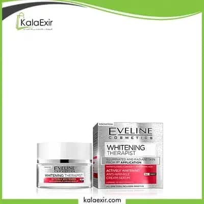 کرم روشن کننده اولاین ضدچروک Eveline Whitening Therapist