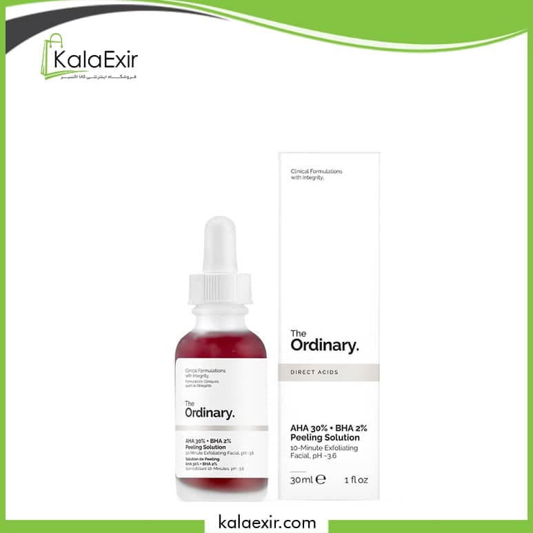 سرم لایه بردار اوردینری مدل AHA 30% + BHA 2% Peeling حجم 30 میلی لیتر