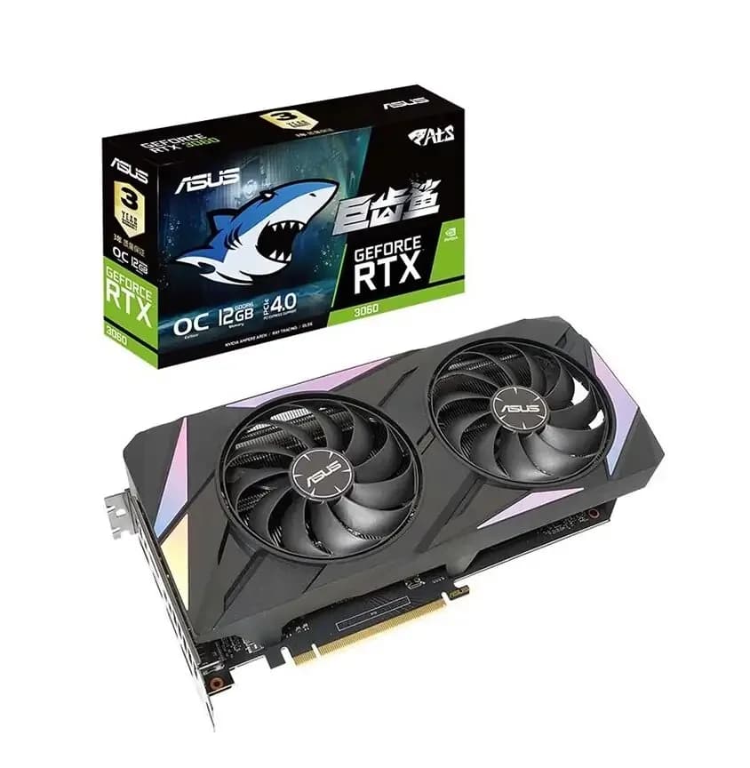 کارت گرافیک ایسوس ASUS DUAL RTX 3060 OC 12G