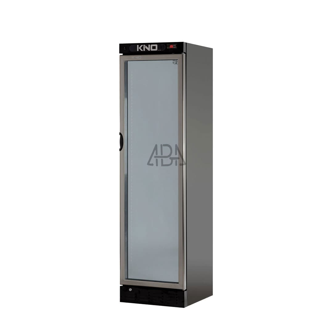 یخچال نوشابه کینو ایستاده 50 سانتی متری مشکی 215 لیتری KR500WLBL