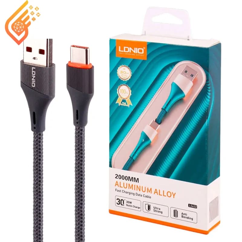 کابل آیفونی فست شارژ Ldnio LS632 30W 2m — تصویر ۸