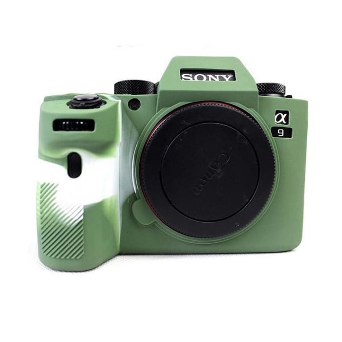 کاور سیلیکونی دوربین سونی مدل A7RIII / A7III / A9 سبز