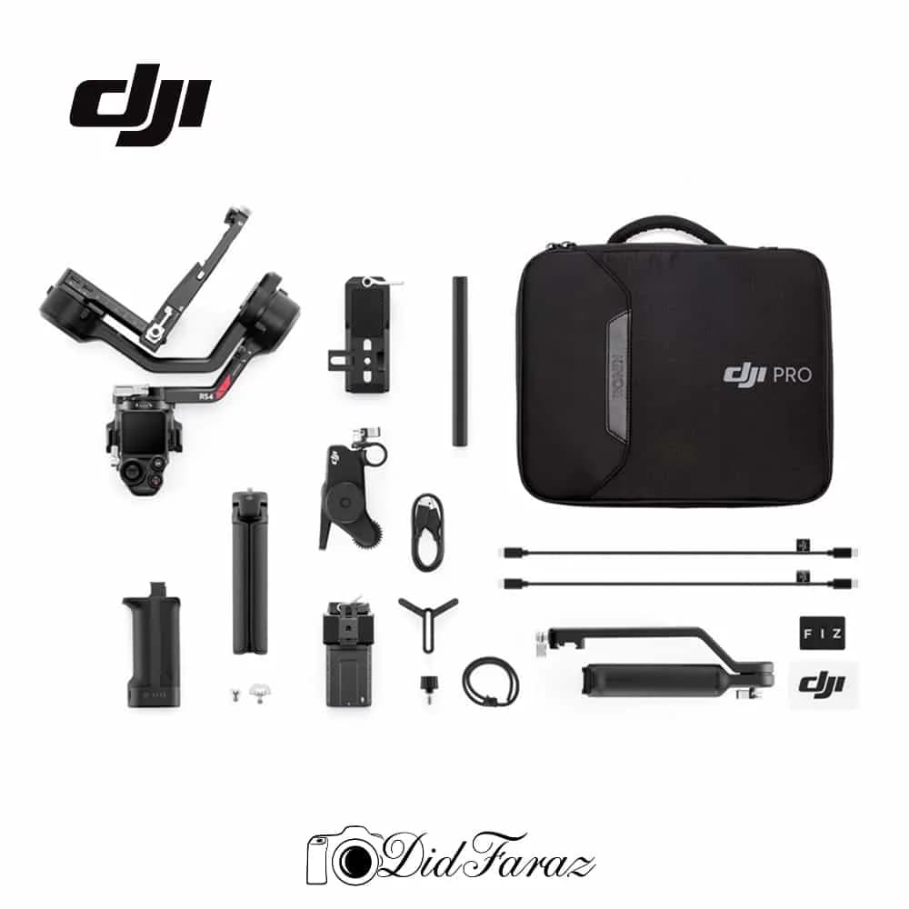گیمبال دوربین دی جی آی DJI RS 4 Gimbal Stabilizer Combo — تصویر ۱۲
