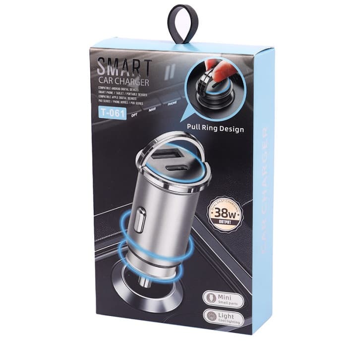شارژر فندکی 38 وات مدل T-061