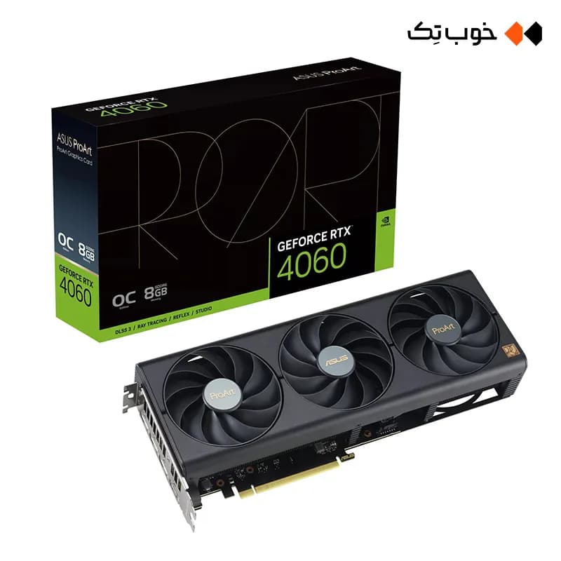 کارت گرافیک ASUS ProArt RTX 4060 OC 8G ( کارکرده )