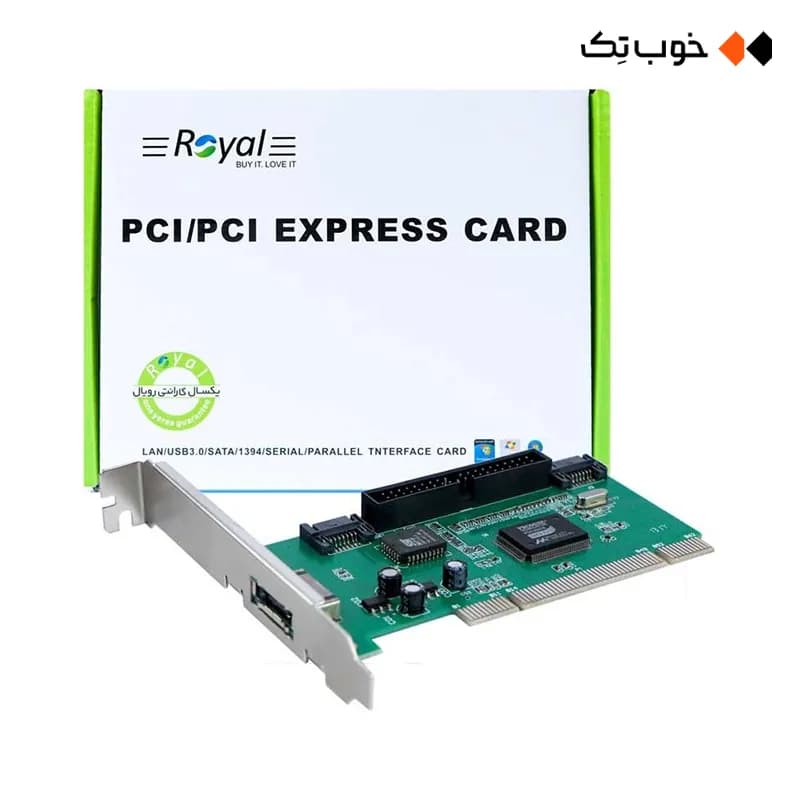 کارت تبدیل PCI-e به SATA رویال مدل RP-003 — تصویر ۵