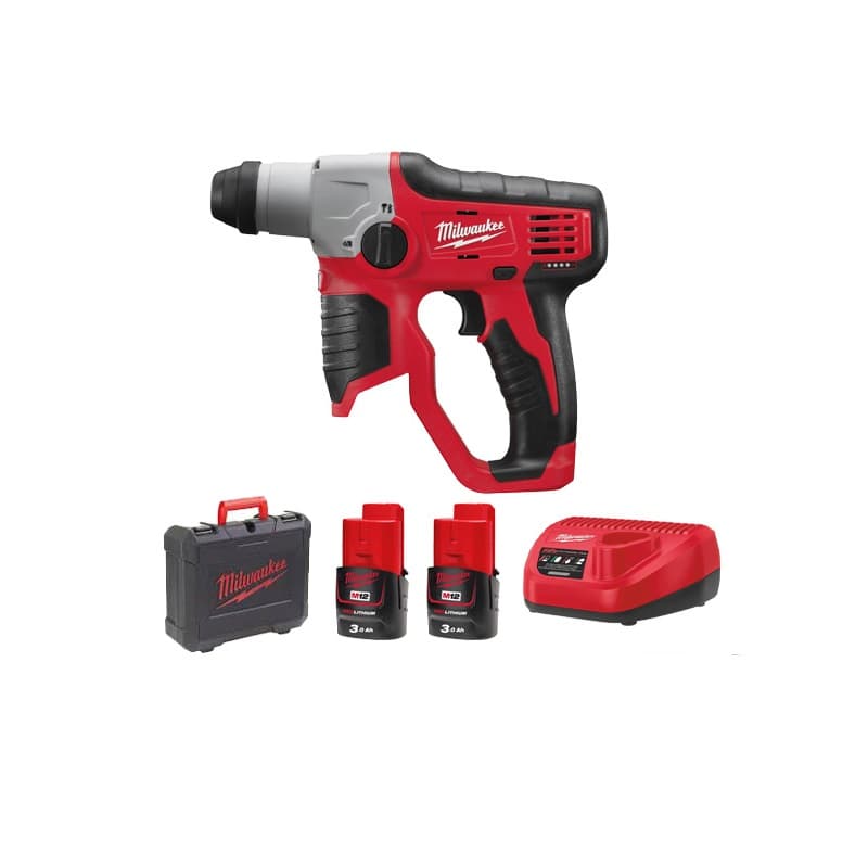 بتن کن دوکاره چهار شیار 12 ولت شارژی میلواکی مدل M12H-32C
